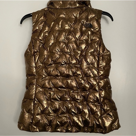 The North Face Women's Metallic Gold Vest - Picture 2 of 3